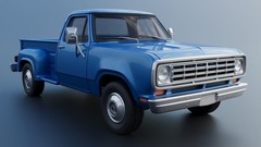 1/25 3d printed 1974 Dodge D100 Step side pickup by Andrey Bezrodny