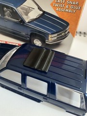 1:25 Three Fold Rag Top Only. 38mm Wide x 34mm Long Truck Not For Sale