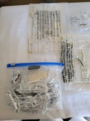Lot Of Chrome Model Kit Parts for 1/24 1/25 Scales