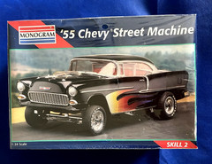 Revell Monogram ’55 Chevy Street Machine Model Car Kit 1:24 1995- SEALED
