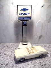 1970’s-1980’s Chevrolet Dealership Promo Model Desk Sign 1/25 scale