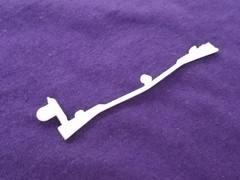 1969 Dodge Super Bee FRONT CROSS BAR / FILLER from Monogram Revell 1:24 Model 69