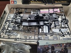 Tamiya Team Lotus J.P.S.MK.III 1/20 OPEN BOX COMPLETE Partially assembled