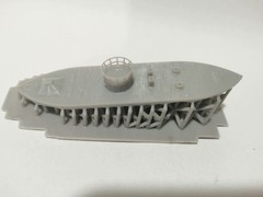 1 /700 The USS Monet armoured battleship of the United States Unpainted