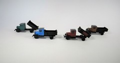 New! SMC-GG-1169 1930 Chevy Dump Truck HO-1/87th Scale Clear Resin Kit