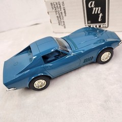 AMT ERTL #6878 1970 CHEVROLET CORVETTE LT-1 Mulsanne Blue 1/25 Dealer Promo NIB