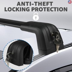 Roof Rack Cross Bars Compatible with Chevrolet Chevy Equinox 2018 2019 (Roof