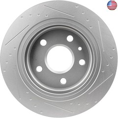 SCITOO Rear Disc Brake Rotors Kits Fit For Buick LaCrosse 2012-2016,For Buick
