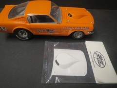 Mustang “Tear Drop” 1/25 Hood from Fremont Racing Specialties