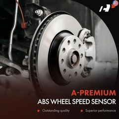 A-Premium Front Right ABS Wheel Speed Sensor Compatible with Ford Models –