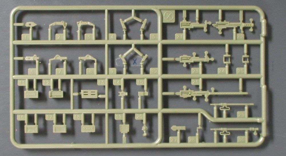 AFV Club 1/35th Scale M113A1 ACAV – Parts Tree X from Kit No. AF35113