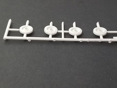1955 Chevrolet Bel Air WHITEWALL TIRES WHEELS for Revell Monogram 1:25 Model Kit