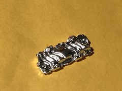 1/24 scale model kit Corvette Roadster Intake Manifold No Box
