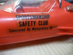 vintage Montgomery Wards Indianapolis race car Wards riverside 160 mph car Z5