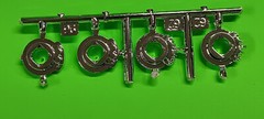 2005 Cadillac Escalade 1/25 4 Wheel Disc Brakes Chrome Revell Model Car Parts