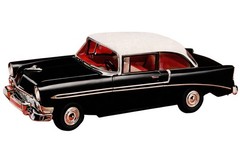 Atlantis 1/25 US Route 66 – 1956 Chevrolet V-8 Plastic Model Kit H1391