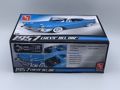 NEW! AMT 1/25 ’57 Chevy Bel Air Model Kit AMT638 638