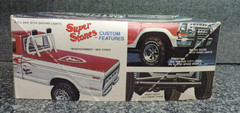 Vintage AMT Super Stones 1978 Ford 4×4 Pickup 1/25th Model Kit Box #2707
