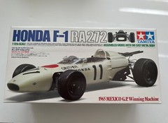 Tamiya Honda F-1 RA272 1/12 1965 Mexico G.P. Metal Die Cast BOX In EXCELLENT con