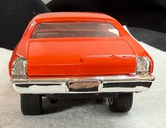 Vintage 1969 Chevy Chevelle SS 396 Built Model Partial Paint Extra Parts Box