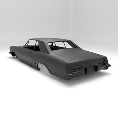 1/25 Scale Resin 1963 Buick Riviera Body 3D Printed