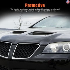 ABS Car Front Hood Vents fits Exterior Decoration Accessories Compatible with