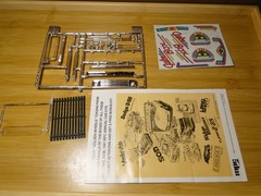 Vintage 1980 MPC Ford Juke Box van plastic model kit #1-0439