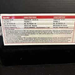 ATLANTIS 1029 WHITE FRUEHAUF GAS TRUCK MODEL KIT-NIB-1:48 SCALE