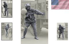 1/16 Scale Die-Cast Resin Figure Model Kit Russian Internal Troops Soldier (N…