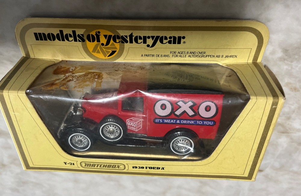 1978 Matchbox Models of Yesteryear 1930 Ford ‘A’ OXO Meat & Drink Y-22