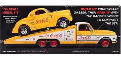 1940 Willys Coupe Coca-Cola Race Team 1/25 Scale Skill 2 Model Kit by AMT