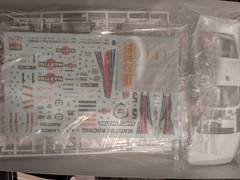 Hasegawa Lancia Stratos 037 Delta Monte Carlos 1:24 Plastic Model Kit Good Decal