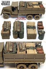 Value Gear UST02 1/35 Scale WWII Allied Truck Load Set #2 for 2½ Ton Trucks