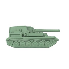 SSMODEL 1/350 Military Model Kit Soviet SU-85A 85mm D-5S Tank Destroyer