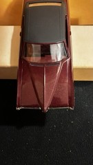 MPC 1/25 1969 PONTIAC BONNEVILLE HT BURGANDY DEALER PROMO CAR W/ORIGINAL BOX