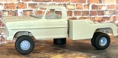 Resin 1/24 Scale: 26-inch “Alcoa Truck” Dually Wheels W/ Commercial Tires