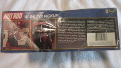 REVELL HOT ROD 41 WILLYS PICKUP SUPER GASSERS 1/25 SCALE 1985