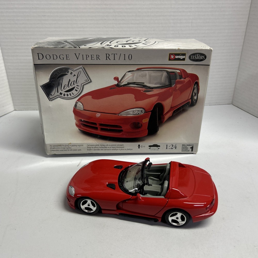 1998 Testors “Dodge Viper RT/10” (1:43) Metal Body Model Kit Assembled