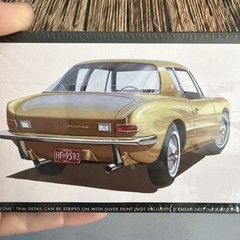 Amt 1963🍻Studebaker🍻Avanti 1/25 Model Build 3 Ways Factory Sealed