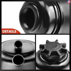 A-Premium Power Steering Reservoir/Tank with Cap Compatible with BMW 125i 128i