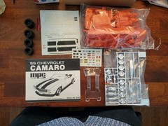 MPC ERTL ’69 Camaro SS 2 In 1 New Open Box Sealed Bags 1/25 Scale Model
