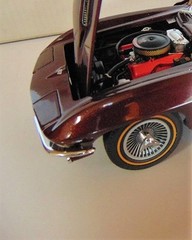 Corvette1963Chevrolet55Chevy57StingRay Race Car Custom Built Metal Model