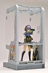 Little Armory LD010 shooting range A plastic model