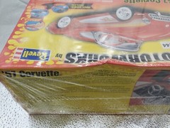 Revell Motorworks ’57 Corvette Model Kit #85-1254 unopened dented Box
