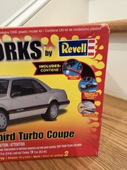 Revell 1/24 Motorworks 87 Ford Thunderbird turbo Coupe started