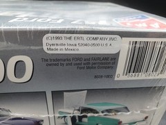 🚦🔥AMT/Ertl 1957 Ford Fairlane 500 Vintage 1993 1:25 Model Kit NEW SEALED #8028
