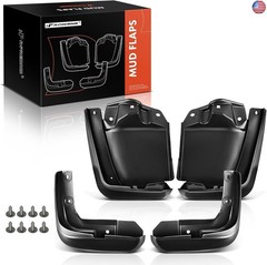 A-Premium Set of 4PCS Mud Flaps Splash Guards Mudguards Mudflaps with Hardware