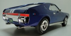 Race AMC Javelin Classic Muscle Car Hot Rod Custom Built Metal Model RARE 1969