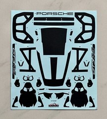 S.K. Decals SKCF006 Porsche 911 GT3 RS Carbon Fiber Decal Interior & Exterior