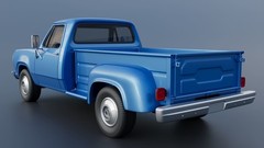 1/25 3d printed 1974 Dodge D100 Step side pickup by Andrey Bezrodny